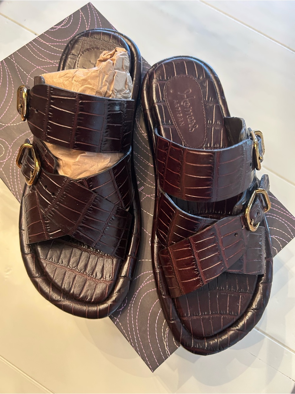 Homers Artisan  ANAIS  Flat Sandals